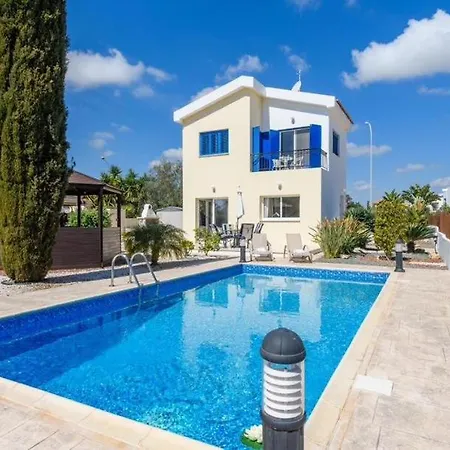 别墅 Ayia Thekla Beach House 圣纳帕